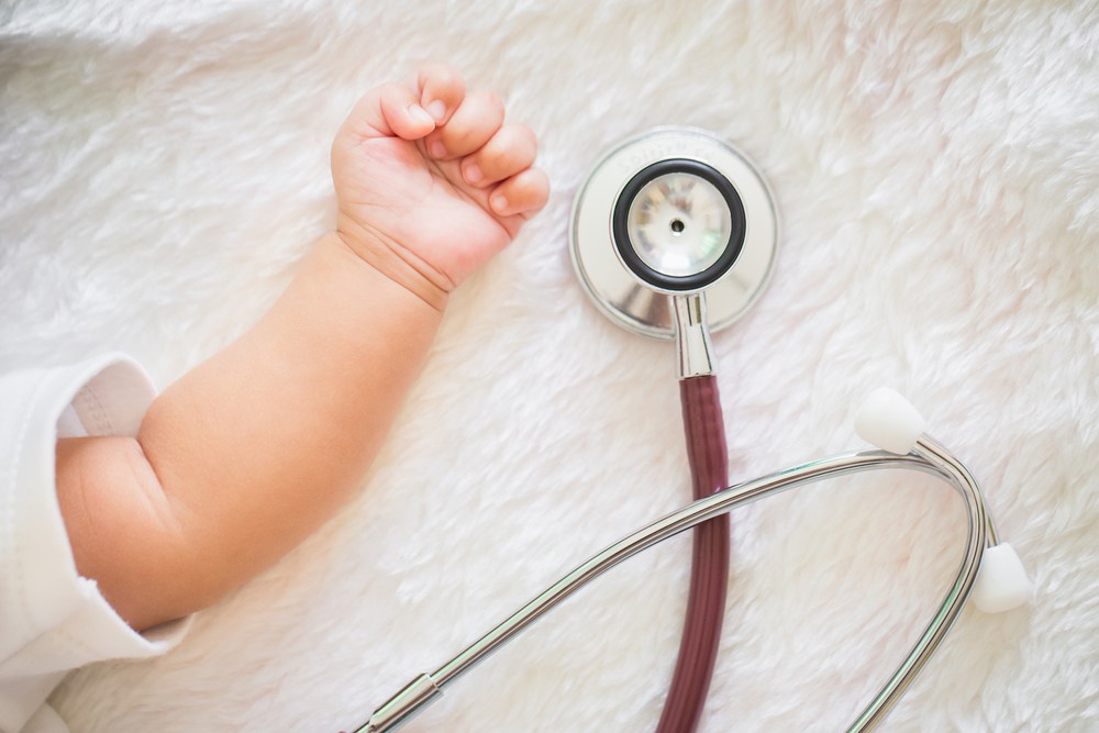Doctor with child patient